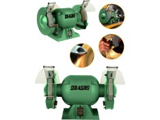 Resim Dragro Alman 200 mm Turbo 4200 Watt Çark Motoru Zımpara Balta Bıçak Bileme Makinesi Taş Motoru Taşlama 