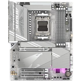 Resim Gigabyte X870 AORUS ELITE WIFI7 ICE Soket AM5 DDR5 8200(OC) ATX Gaming (Oyuncu) Anakart 