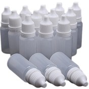 Resim 5 adet Yuvarlak Doldurulabilir Boş Plastik Sıkılabilir Seyahat Boya Damlatıcı Şişeleri - Ayarlanabilir Hacim 5ml/10ml/15ml/20ml/30ml/50ml - Taşınabilir, Sızdırmaz ve Kullanımı Kolay 
