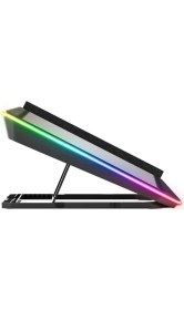 Resim Braventa Collection Classone Gaming GT200 Laptop Soğutucu Notebook Stand, 3000 Rpm,10 Rgb Işık Kontrolü, 15.6-17 Inch, H 