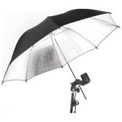 Resim Pazly 83cm Stüdyo Reflektör Şemsiye - 33in Siyah-gümüş Şemsiye - Flaş Işığı İçin 