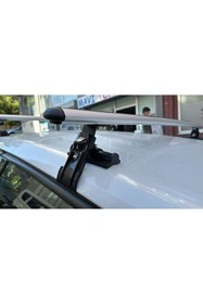 Resim Kml34tuning55 Renault Clio 4 (2012-2020) Oluksuz Tip Port Bagaj Tavan Çıtası Ara Atkı Kapıdan Sıkıştırmalı 