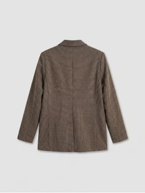Resim LC Waikiki GÜLİS GİYİM'DEN Kahverengi Ekose Kadın Blazer Ceket 