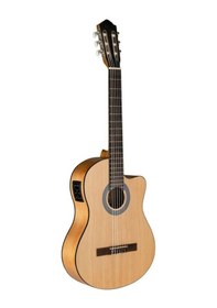 Resim Kozmos Ic-100Ce Nat / Matt Elektro Klasik Gitar 