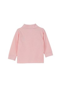 Resim U.S. Polo Assn. Lisanslı Classic Bebek Uzun Kol Yakalı Sweatshirt Somon 