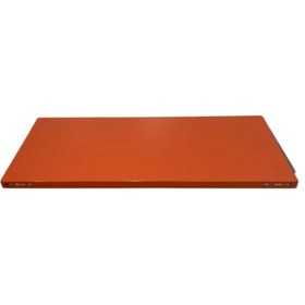 Resim RafBurada ® Renkli Çelik Raf Tablası Turuncu-0.70 Mm-43x60 