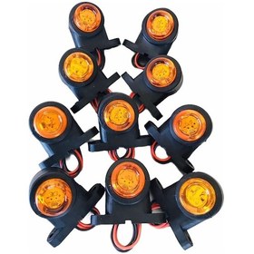 Resim Ahmet Otomotiv 10lu Paket Mini Takoz Sarı Kırmızı 12v-24v 