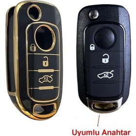 Resim Fiat Egea Anahtar Koruyucu Nano Siyah 