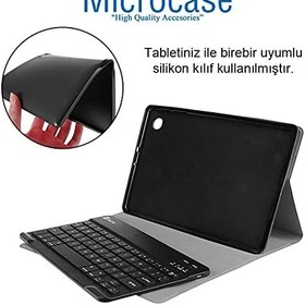 Resim Microcase Huawei Matepad T10 9.7 inch Bluetooth Klavyeli Standlı Kılıf - BKK4 