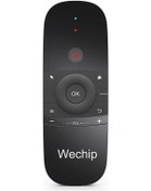 Resim Springsun Klavye Wechip W1 2.4g Air Mouse Kablosuz Klavye Uzaktan Kumanda Kızılötesi Uzaktan Kumanda 