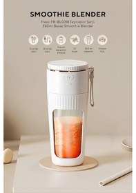 Resim Fressi FR-BL0318 Taşınabilir Şarjlı Kişisel Smoothie Blender 