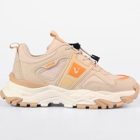 Resim Vicco Kobalt Hafif Unisex Okul Öncesi Bej Spor Ayakkabı Bej 