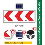 Resim Solar Led'li Yol Bakımlevhası 50x150cm - 