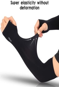 Resim Tor Store Bisiklet Sporcu Kol Koruma Kılıfı Rüzgarlık Esnek Elastik Namaz Tesettür İçin Kolluk (Çift) 