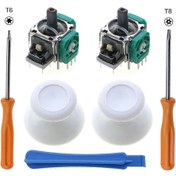 Resim Beyaz-jcd 3d Og Joystick Sensörü Modülü Potansiyometre Başparmak Çubuğu Microsoft Xbox One Serisi Sx Denetleyici 