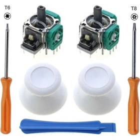 Resim Beyaz-jcd 3d Og Joystick Sensörü Modülü Potansiyometre Başparmak Çubuğu Microsoft Xbox One Serisi Sx Denetleyici 