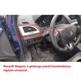 Resim Renault Megane 3 Sürücü Tarafı Havalandırma Izgarası Çerçevesi 