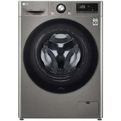 Resim Lg F4V3VYWKPE 9 kg 1400 Devir Gümüş Çamaşır Makinesi 