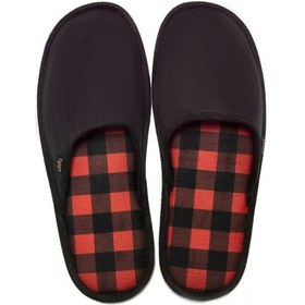 Resim Twigy Pro Kare Erkek Ev Terliği Siyah 41/46 Siyah 