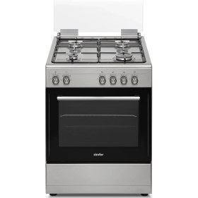 Resim Simfer 1245 A Enerji Sınıfı 62 lt 4 Gözü Gazlı Grill Fonksiyonlu Tamboy Fırın 