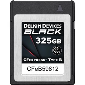 Resim 325GB Black CFexpress Type-B Hafıza Kartı 