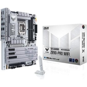 Resim Asus Tuf Gamıng Z890-pro Wıfı Ddr5 9066mt/s 1xhdmı 1xdp 2xusb Type-c 4xm.2 Atx 1851p Intel Ultra Processors Serıes 2 