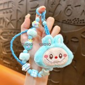 Resim Silver1 Yeni Sevimli Çizgi Film Işıklı Işık Kulomi Büyük Kulak Köpek Hediye Kutusu Anahtarlık Araba Okul Çantası Dıy Kolye Hediye (Yurt Dışından) 