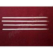 Resim Db Chrome Mitsubishi Lancer Cam Çıtası Nikelajı 2004-2007 4 Parça 