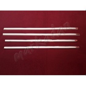 Resim Db Chrome Mitsubishi Lancer Cam Çıtası Nikelajı 2004-2007 4 Parça 