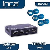 Resim Inca IHC-04 Full HD 1 Giriş 4 Çıkış HDMI Splitter 