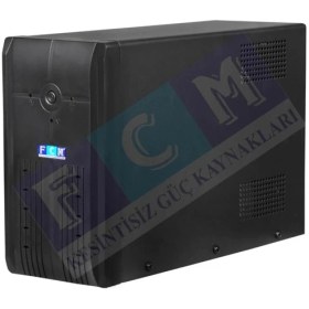 Resim FCM Defender 1500VA Line-interactive UPS 2x9Ah ( 8-15Dk) 