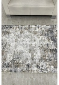 Resim Lüle Halı Petek Dokulu Düz Renk Kaymaz Taban Yolluk Halı Lhsmptkgri2 