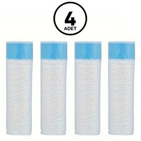 Resim Neutron NTL-PW-65BW Akıllı Kedi Tuvaleti Atık Poşeti 4x15 Adet 