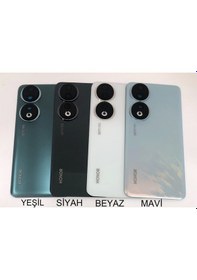 Resim Huawei Honor 90 Rea-nx9 Arka Kapak Pil Kapağı Full Siyah 