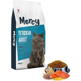 Resim Mercy Somonlu Yetişkin Kedi Maması 10 KG 
