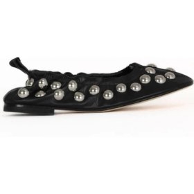 Resim Bueno Shoes Siyah Deri Kadın Düz Babet 30WA24223 30WA24223 