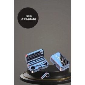 Resim Zero Land Ilkeshop Aynalı Bluetooth Kulaklık ve 7 Kordonlu Akıllı Saat Dijital Göstergeli Uzun Pil Ömrü 