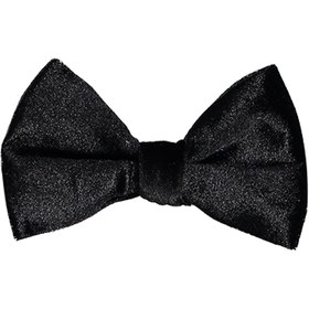 Resim Siyah Kadife Papyon - Slim Fit / Siyah / 00 