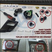 Resim HLS NC 2021 OPEL ASTRA H ZAFİRA DİREKSİYON SES DÜĞMESİ ( TOPLAM 4 ADET : 2 KISA 2 UZUN VERSİYON İÇERİR) 