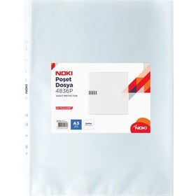 Resim Noki Poşet Dosya A3 Dikey 4836P 25'li Paket 