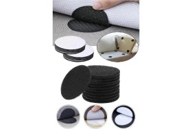 Resim Rozia Halı Kaydırmaz Bant Cırtlı Minder Kilim Örtü Pike Nevresim Kaydırmaz Set 10 Ad. 