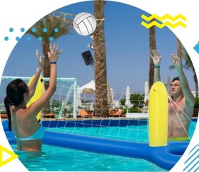 Resim Bestway 52133- Şişme Su Voleybol Seti (244 X 64 cm)- Full Voleyball SETİ 