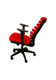 Resim Uzayofismobilyaları Uzay Ofis Mira Çalışma Koltuğu - Ayarlı Kolçak - Kırmızı 