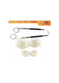 Resim BMW X3 E83 2003-11 İçin Elektrikli Arka Sol Cam Kriko Tamir Seti 
