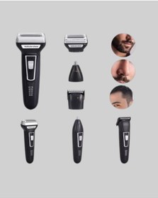 Resim Streozd İnsua 3 Lü Tıraş Makinesi 3 Farklı Kesim Başlığı, Güçlü Motor, 60 Dakika Kullanım 