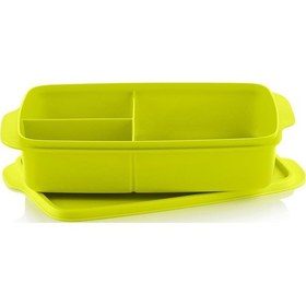 Resim Tupperware Eco+ Bölmeli Beslenme Kutusu 1 L Yeşil 
