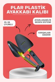 Resim Dopar Plar Plastik Ayarlanabilir Ayakkabı Kalıbı 1 Çift 35-39 Numara Uyumlu 