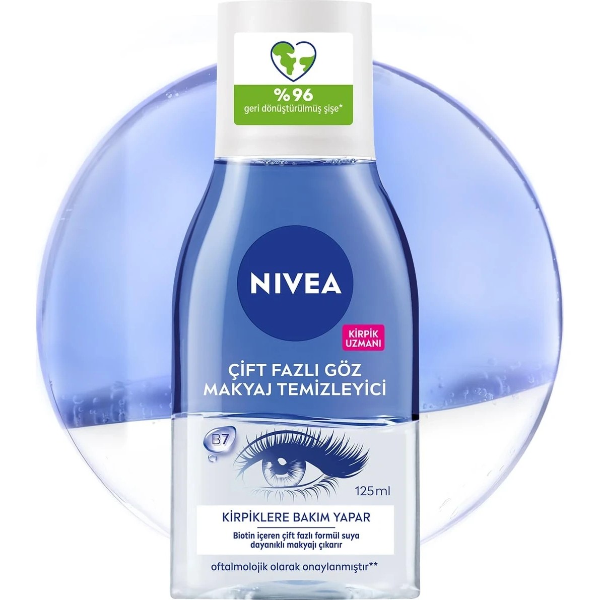 Nivea Çift Etkili Göz Makyaj Temizleyici 125 ML Fiyatı ve Özelliklerı - Badem