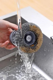 Resim Hazneli Plastik Bulaşık Teli 