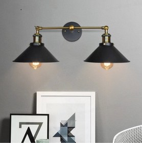 Resim RİOLİGHT RETRO21RUSTİK3,VİNTAGE ESKİTME DUYLU MAFSALLI HAREKETLİ BAŞLIK METAL APLİK ŞAPKA ÇAPI:23CM 